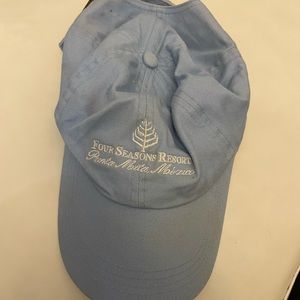Four seasons punta mita light blue ball cap never worn